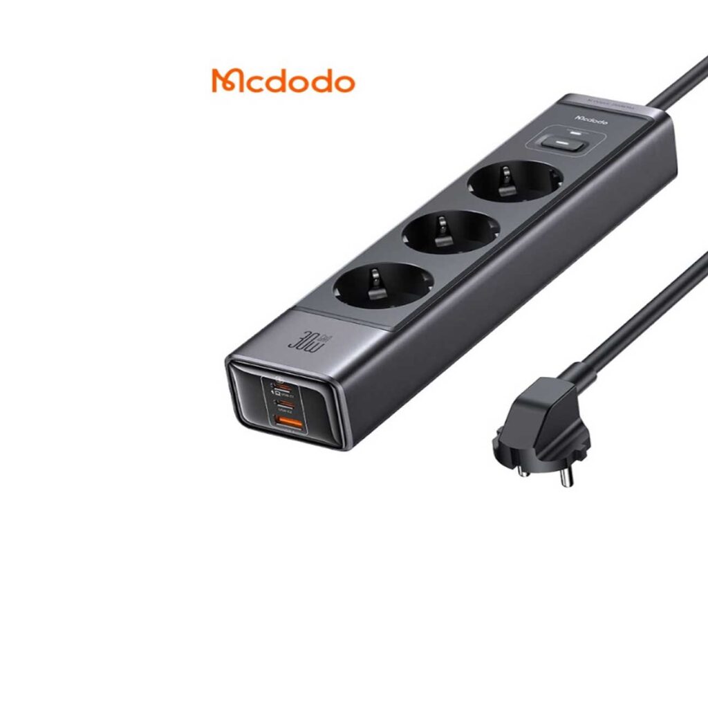 چندراهی برق 2500 وات، 30 وات شارژ سریع مک دودو CH-062