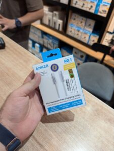 کابل USB-C به USB-C Anker 6 فوت 240W (Anker USB-C to USB-C Cable 6ft 240W)